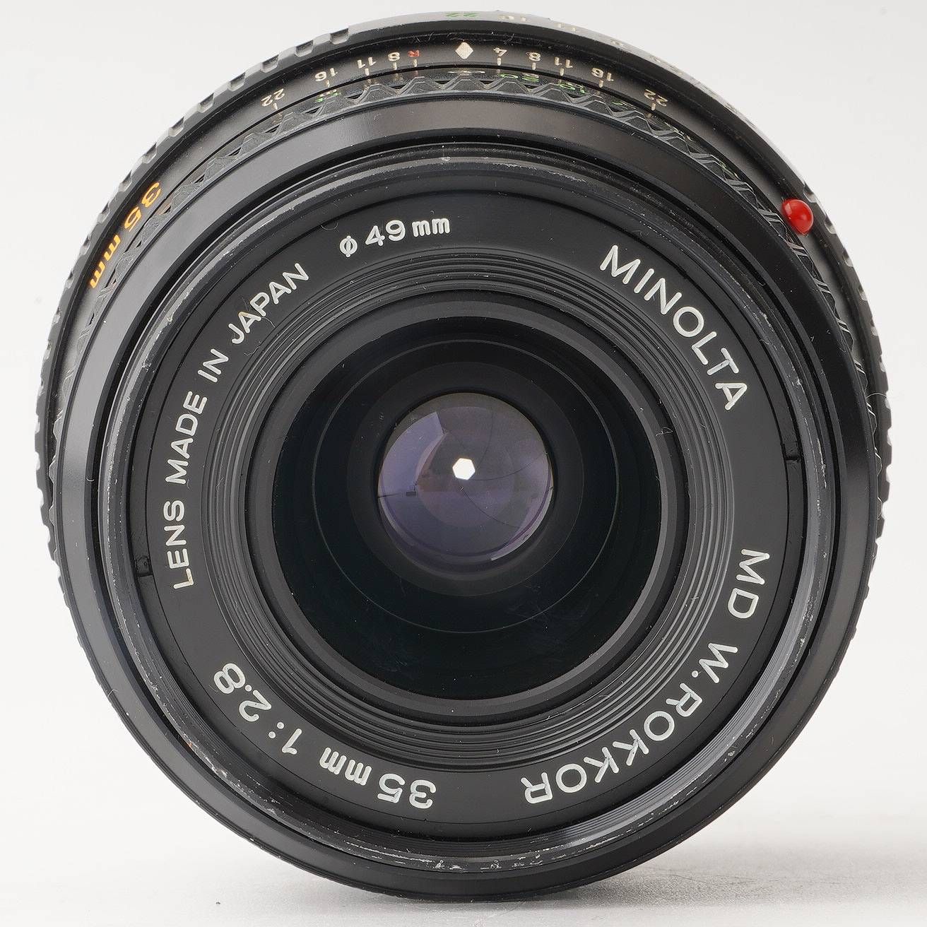 ☆MINOLTA(ミノルタ)◇ MD 28mm 1:2.8 ○良品 中古MINOLTA ミノルタ MD