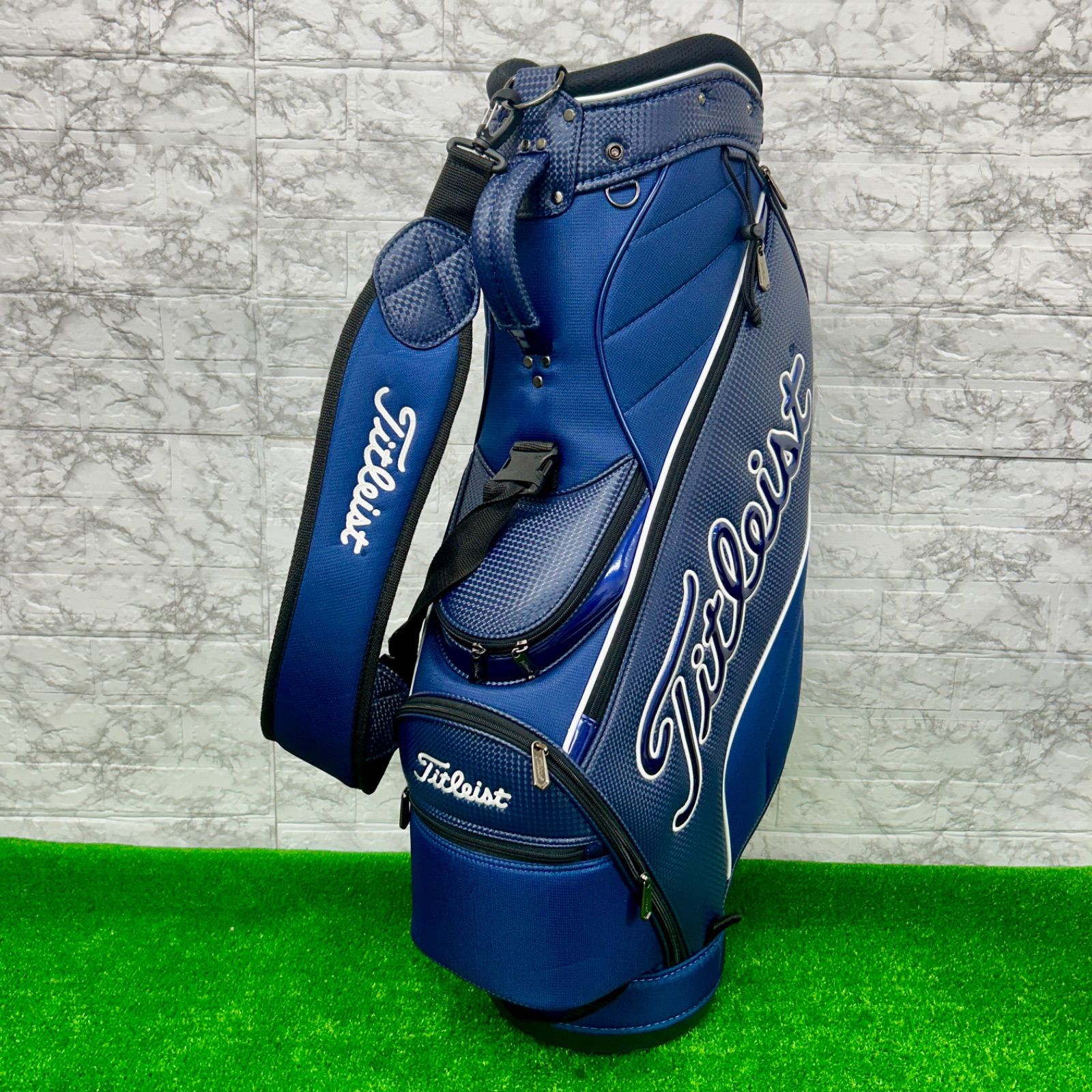 タイトリスト 軽量キャディバッグ CB991 Titleist タイトリスト ゴルフ CB991 シンプルキャディバッグ 9