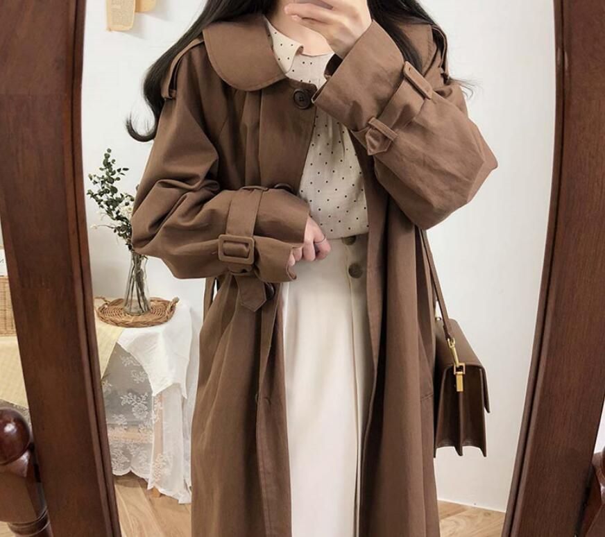 新品未使用タグ付】UNDECORATED TRENCH MIDDLE COAT-