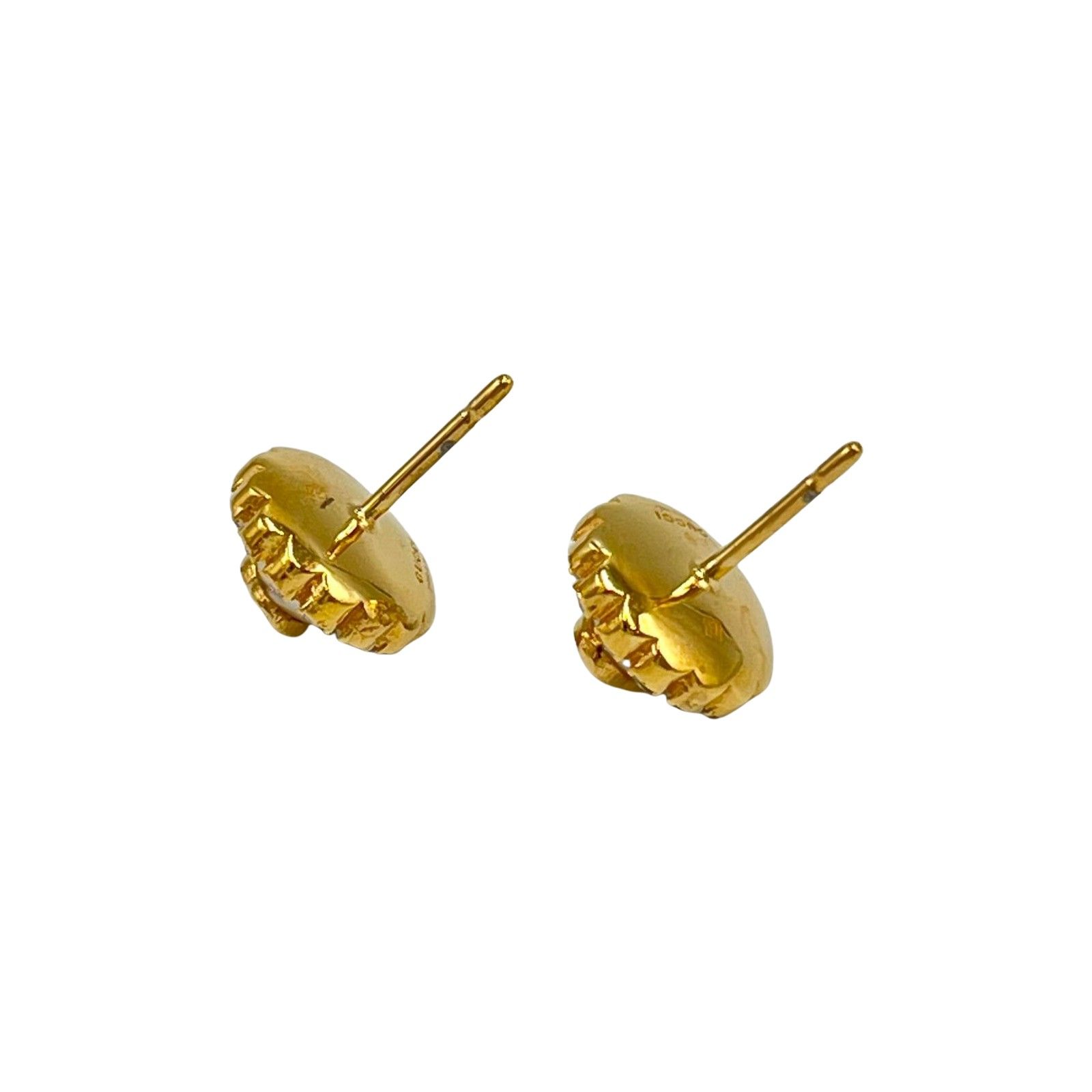 グッチ GUCCI ピアス ダブルG フラワー スタッズ メタル