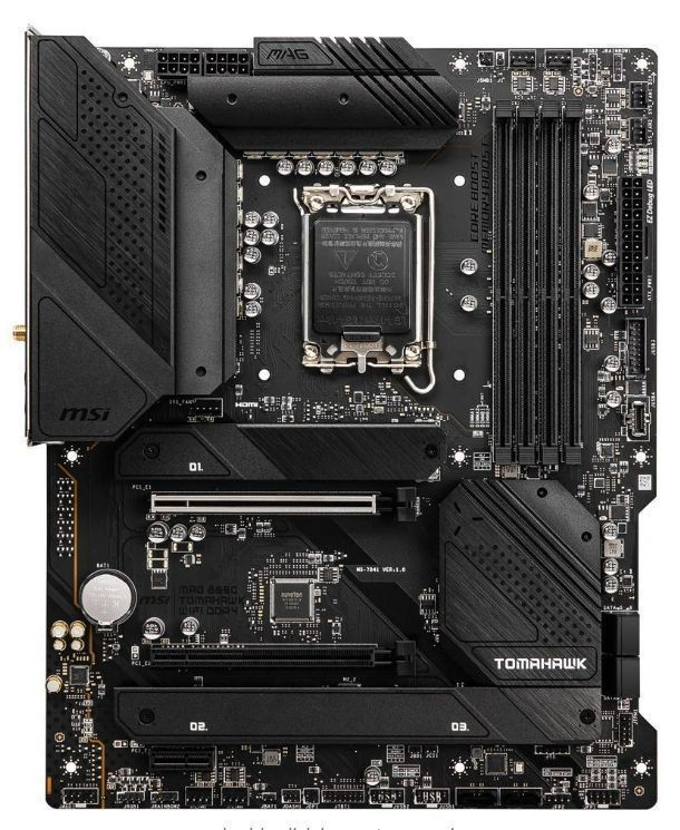 MSI MAG B660 TOMAHAWK WIFI DDR4 LGA 1700 Intel B660 SATA 6Gb|s ATX Intel Motherboard