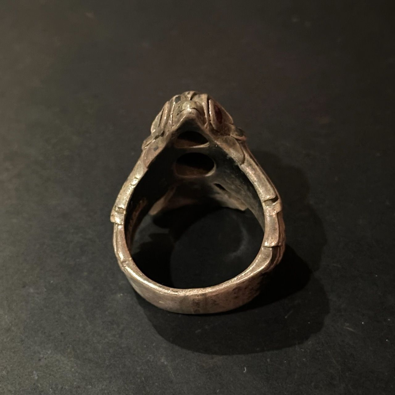 SILVER925 ONYX DESIGN RING/シルバー/リング