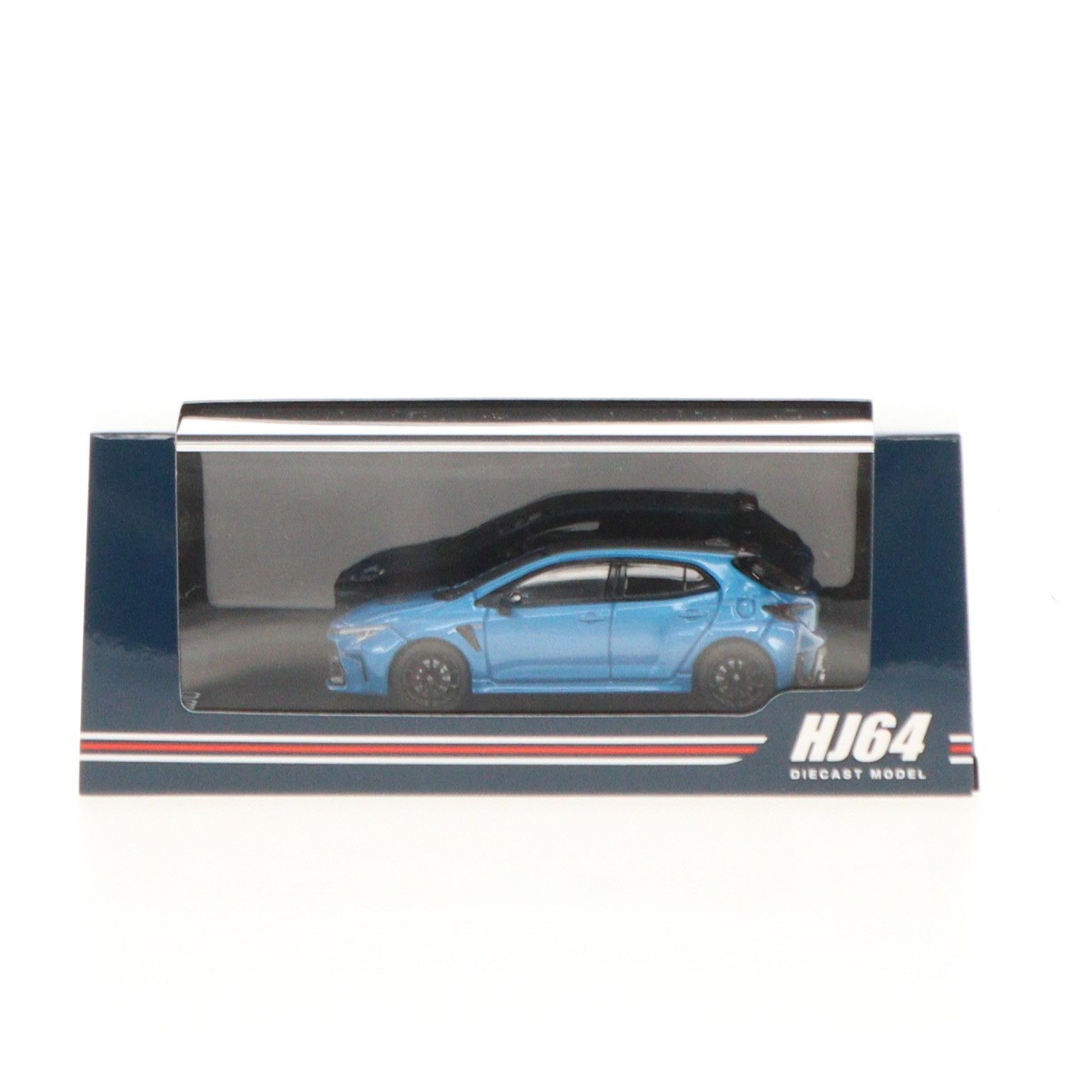 1/64 トヨタ GRカローラ RZ(シアンメタリック) 完成品 ミニカー(HJ641067BL) ホビージャパン