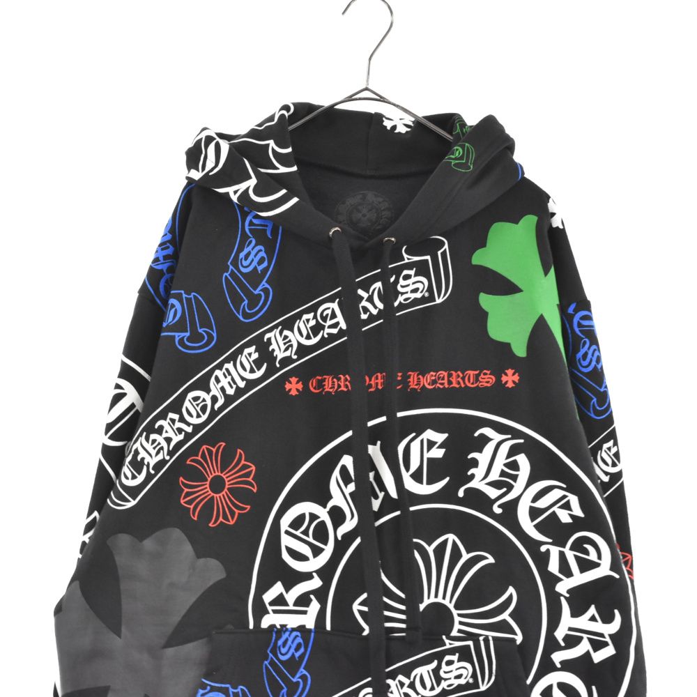 CHROME HEARTS (クロムハーツ) STENCIL HOODIE ステンシルフーディー総 ...