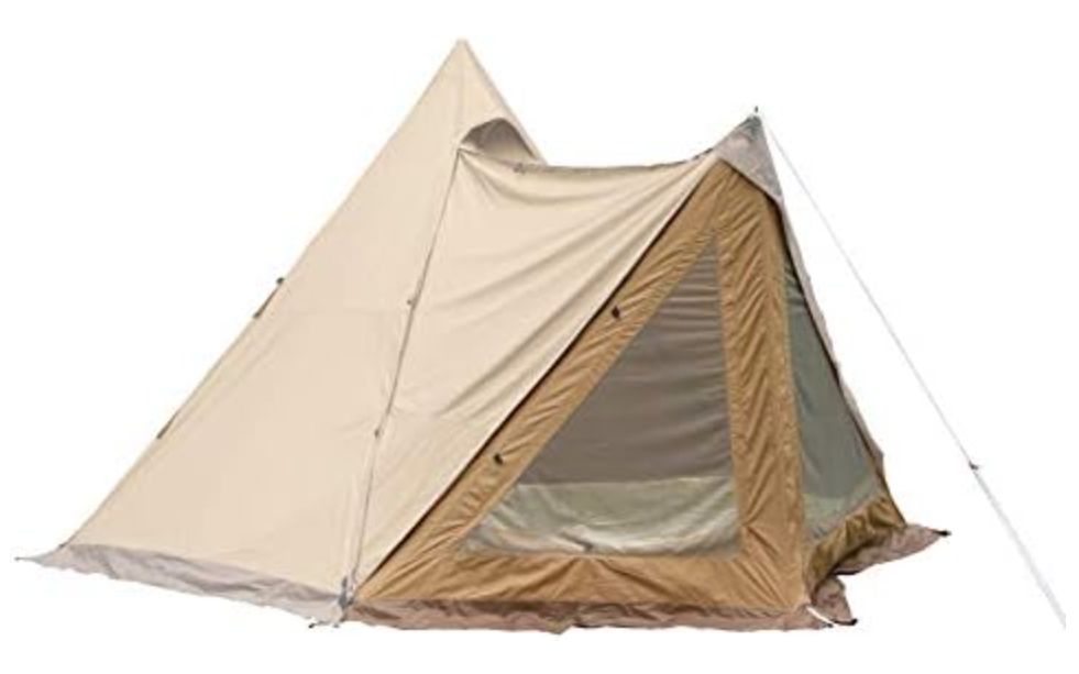 新品未使用 tent-Mark DESIGNS テンマクデザイン サーカスTC DX専用窓付きフロントフラップサンドカラー（オプション品）