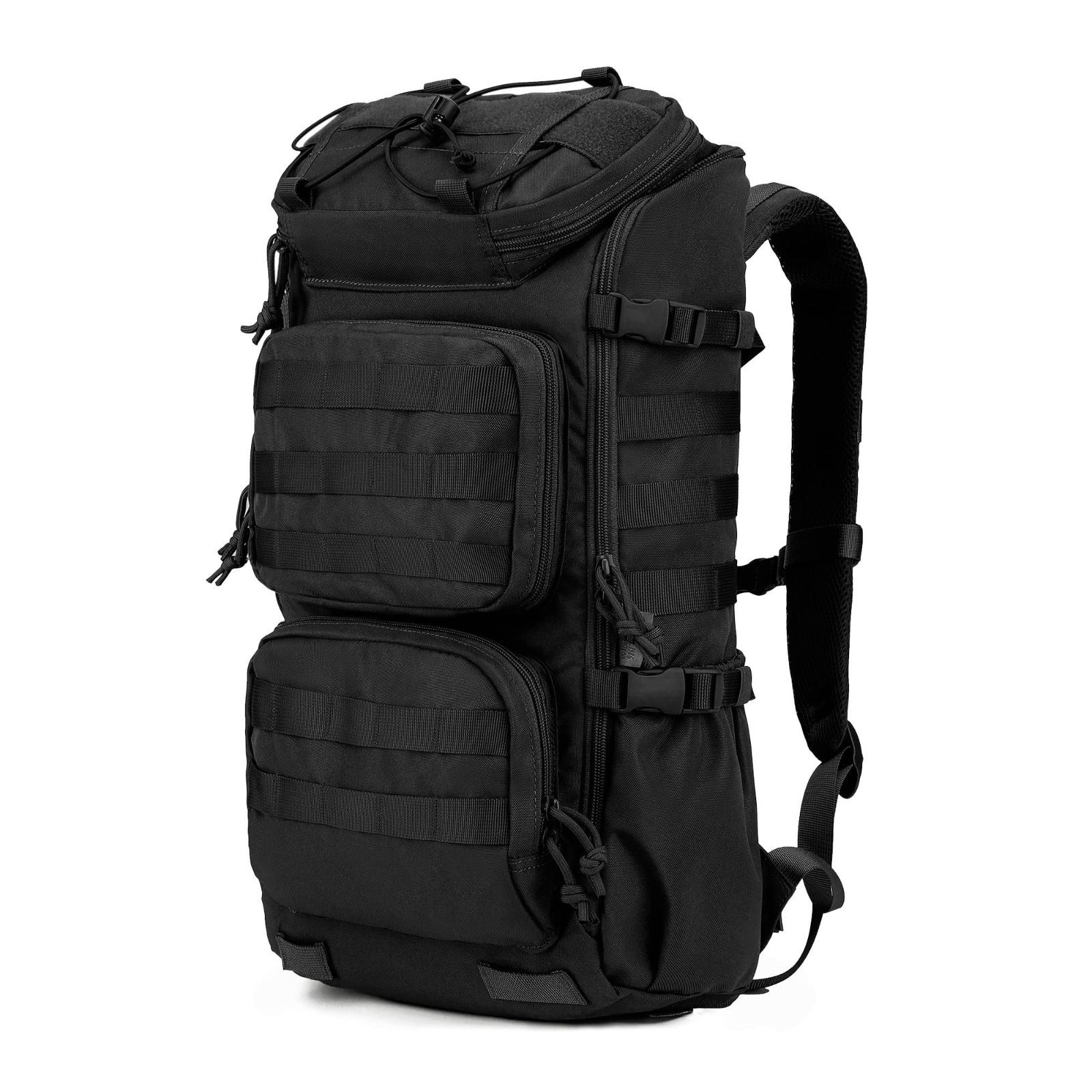 楽天市場】登山 リュックサック タクティカル ミリタリー バッグパック 30Ⅼ Molleシステム 軍用 キャンプ サバゲー コンパクト 耐摩耗 丈夫  アサルト アウトドア 防災バッグ ブラック (ブラック, L) : ホリック タクティカルバックパック メンズ ミリタリーバックパック 30L MOLLEバックパック リュックサック キャンプ ハイキング オー