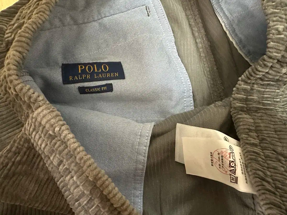 正規品 ポロ Ralph Lauren ラルフローレン コーデュロイ ハーフパンツ チャコールグレー XS