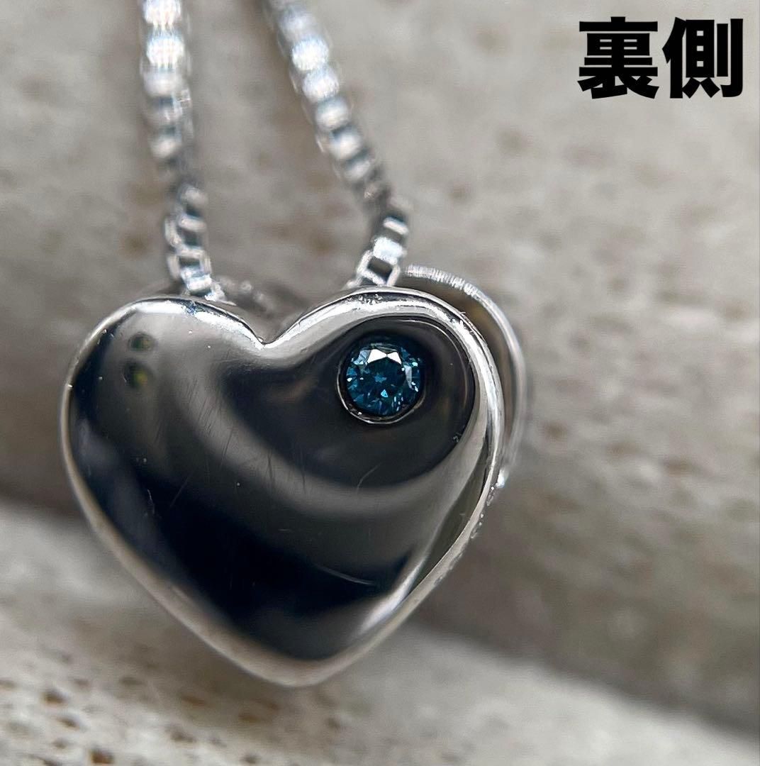 JJ154☆高級 カラーレス/ブルーダイヤモンド0.25ct K18WG ヘッド