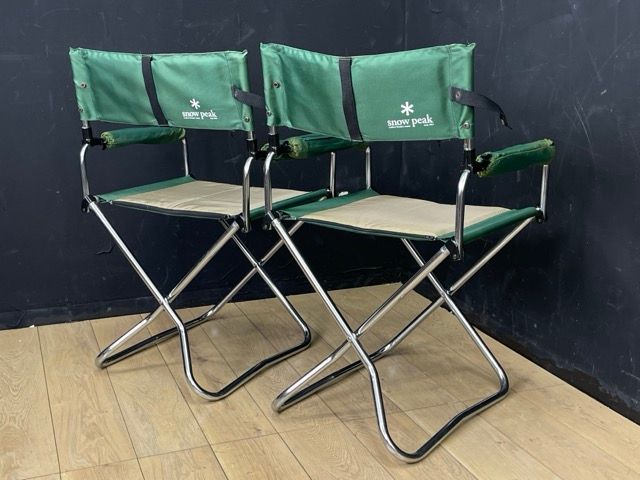 スノーピーク ローチェア30 LV-090 廃盤カラー グリーン 折りたたみ