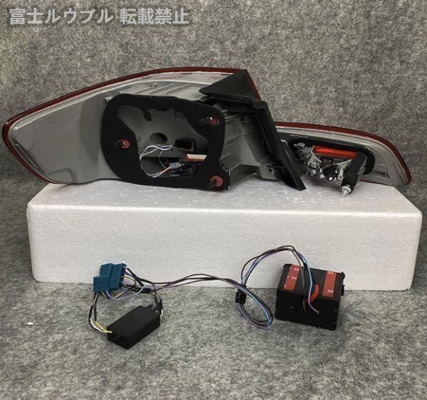テールランプ ブラック LED テールライト ブレーキランプ ウインカー BMW 3シリーズ M3 E92 330i 335i 2006-2013 FFCRYSTALESIA_COM