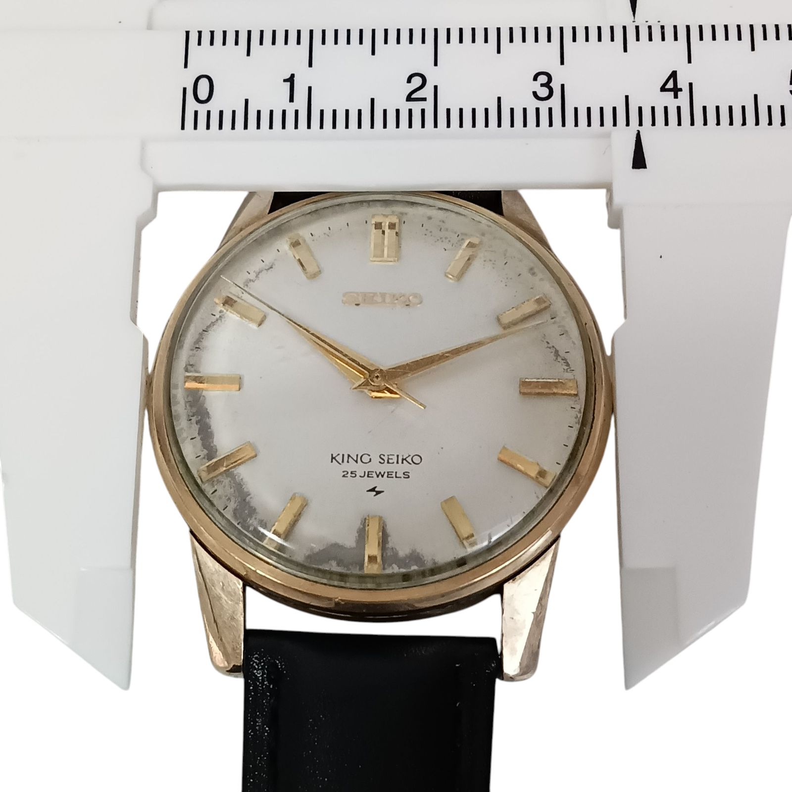 KINGSEIKO キングセイコー ラウンド 25石 メンズ 腕時計 手巻き 稼働】909-1 KING SEIKO KS キング セイコー 手巻き メンズ腕時計