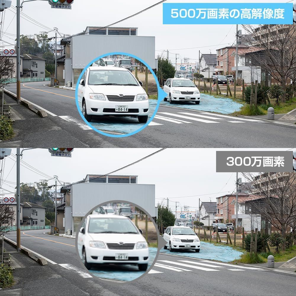 2560P/500万画素 ・360° 追尾機能搭載・3TB HDD内蔵 】ワイヤレス 防犯