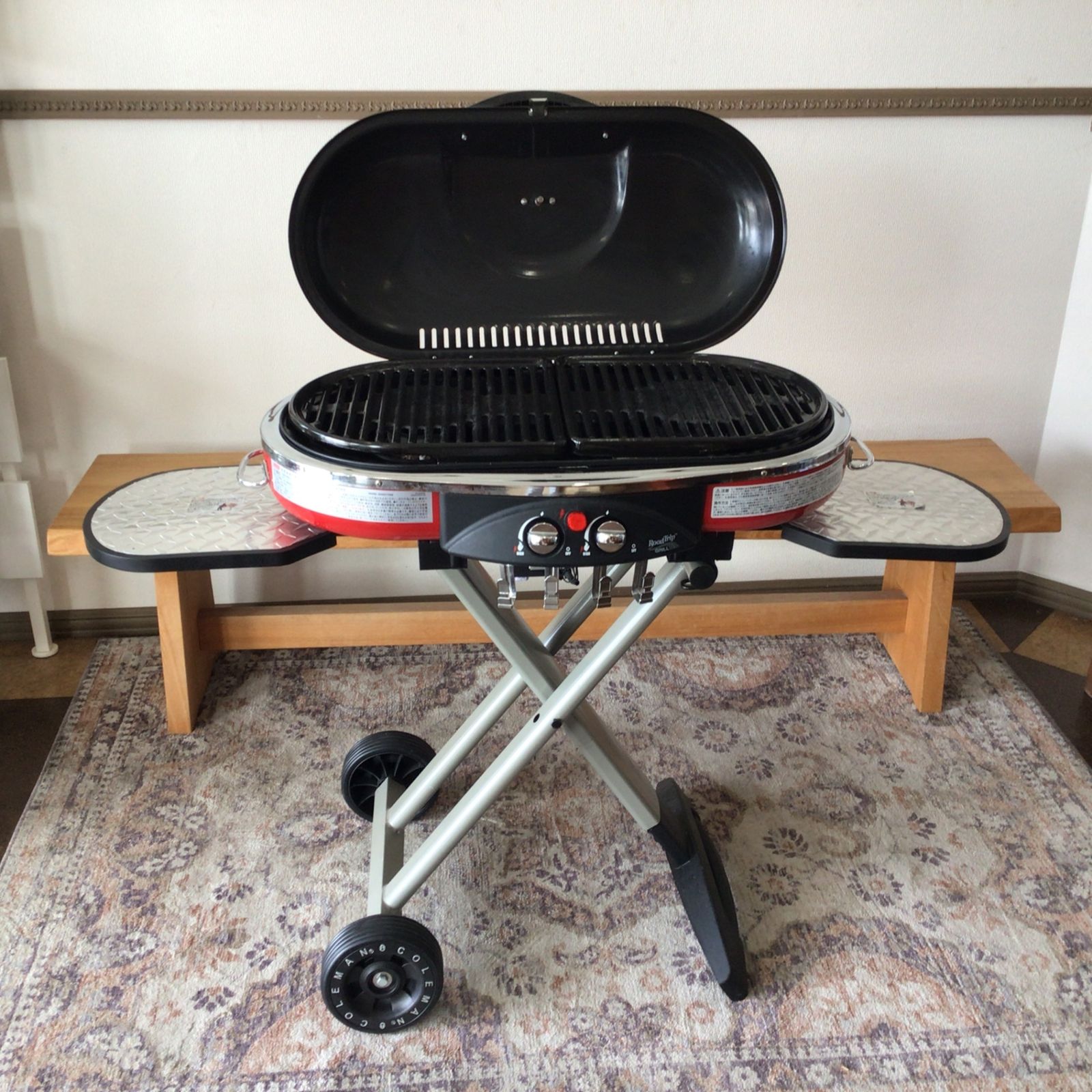 【美品】Coleman コールマン ROADTRIP Grill-LXE-JII Coleman コールマン グリル ROADTRIP GRILL LXE-JⅡ ロードトリップ