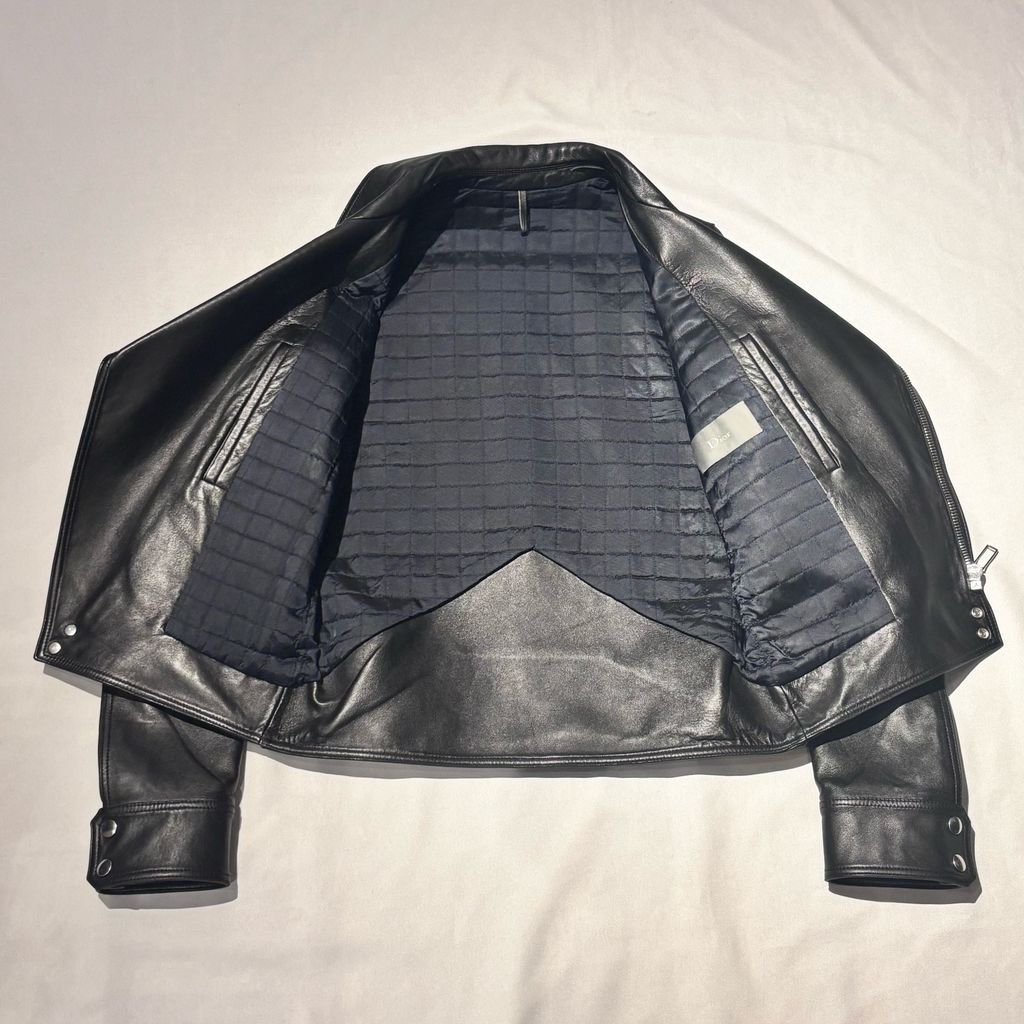 Dior HOMME ディオールオム 09AW クリス期 LEATHER JACKET ライダース