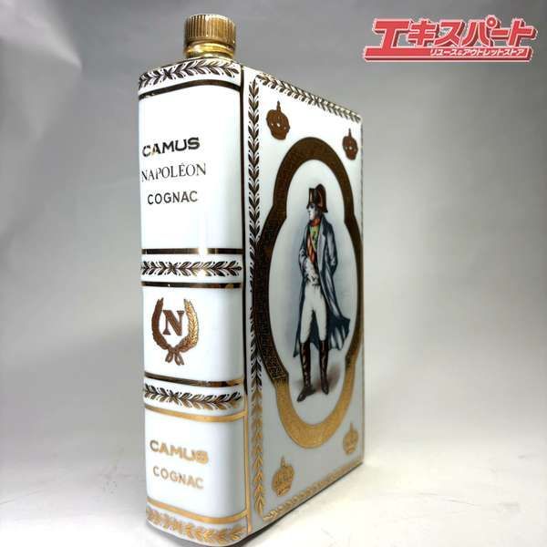 カミュ ナポレオンブックボトル CAMUS NAPOLEON COGNAC CAMUS NAPOLEON カミュ ブック ナポレオン 陶器ボトル 買取しま
