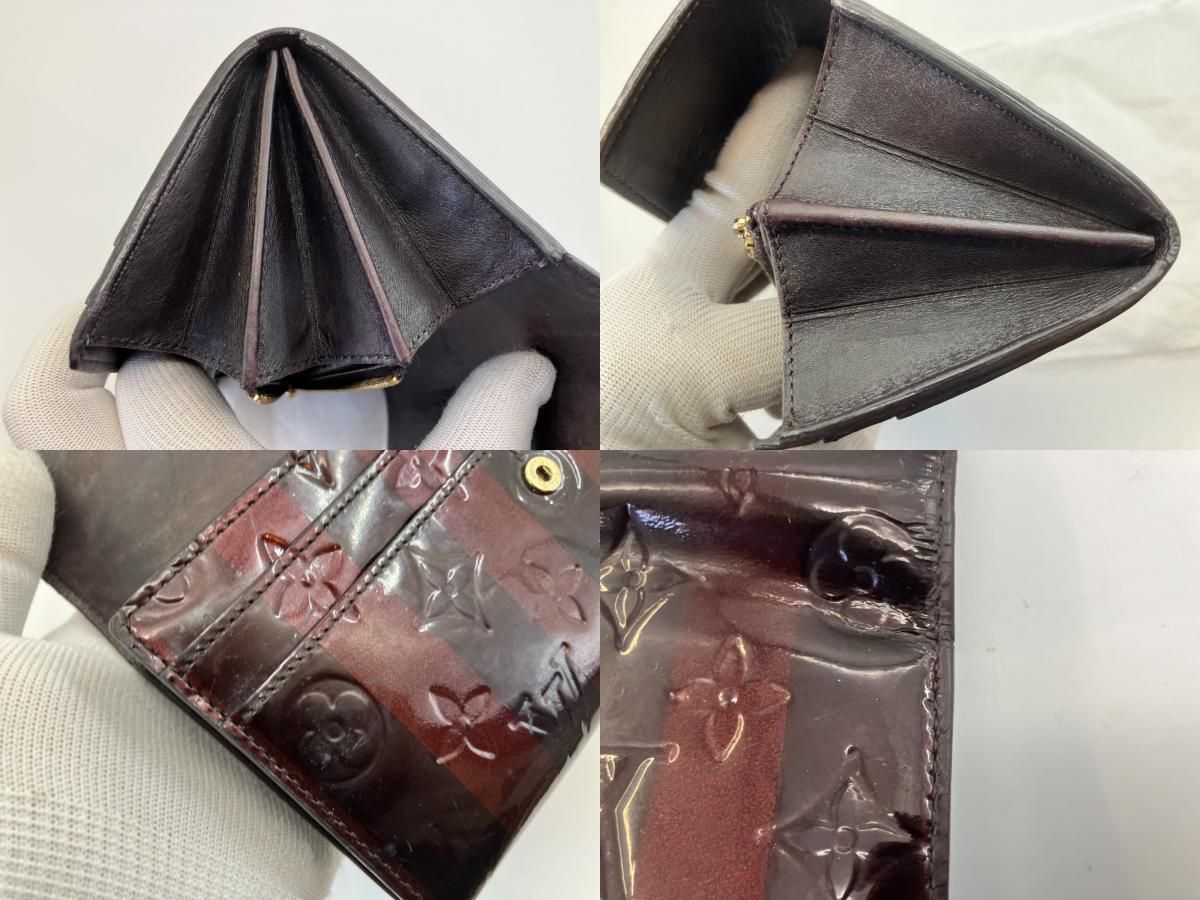 LOUIS VUITTON ヴェルニ ポルトフォイユ・サラ レイユール M91715 長財布 TS4171 箱付き 送料無料 LOUIS VUITTON ヴェルニ ポルトフォイユ・サラ レイユール M91715 長