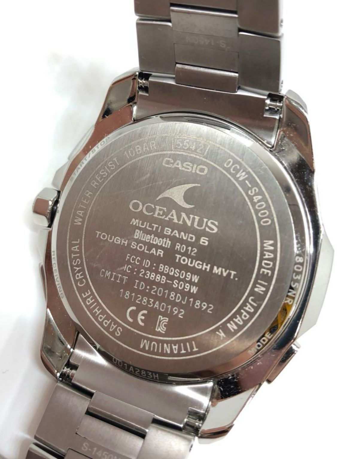 CASIO OCEANUS OCW-S4000F-7AJF マンタ - メルカリ