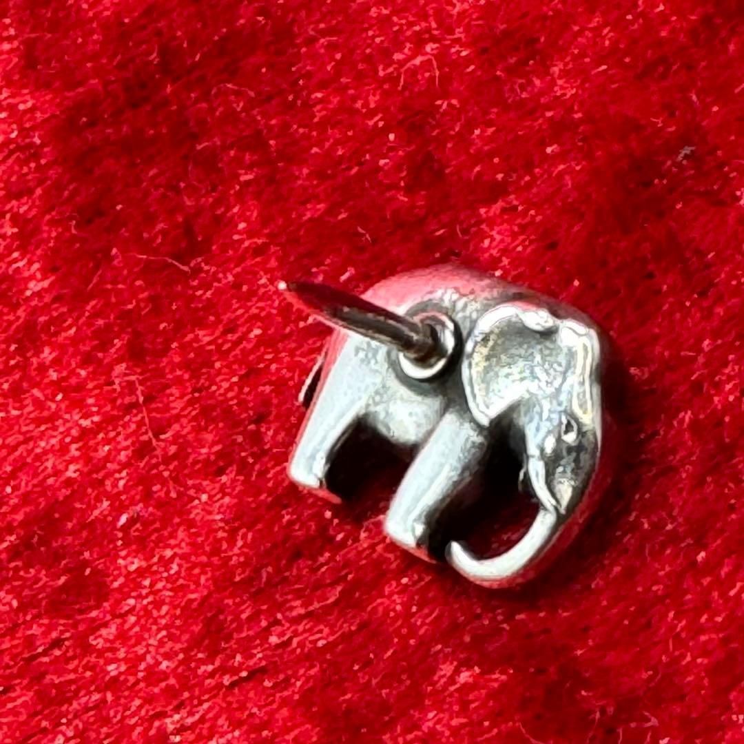 美品 ピンブローチ エレファント ジョージジェンセン/GEORG JENSEN