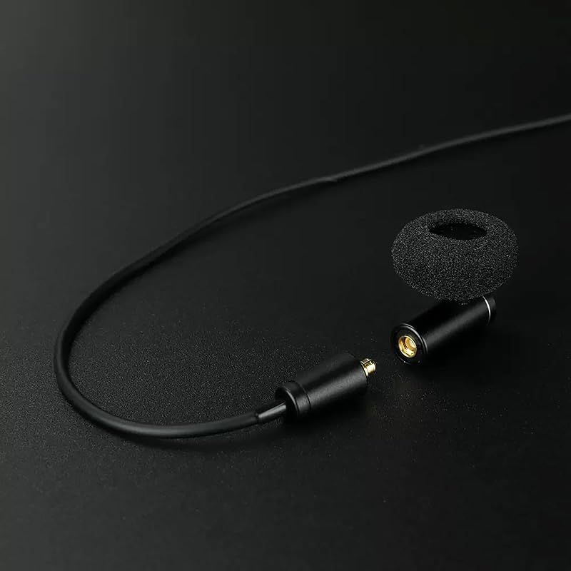 AnsataフラットコードY型HiFiダイナミックインナーイヤーイヤホン リケーブル
