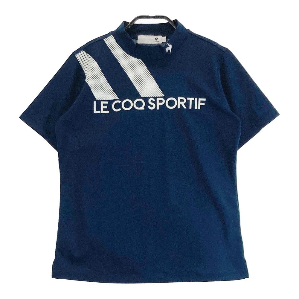 le coq sportif ゴルフシャツ Mサイズ ネイビー サイズ：L LE COQ GOLF ルコックゴルフ QGWVJA41NT 2023年モデル