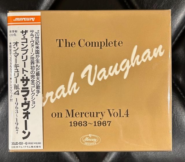 6CD】ザ・コンプリート・サラ・ヴォーン オン・マーキュリー Vol.4 1963～1967 - メルカリ