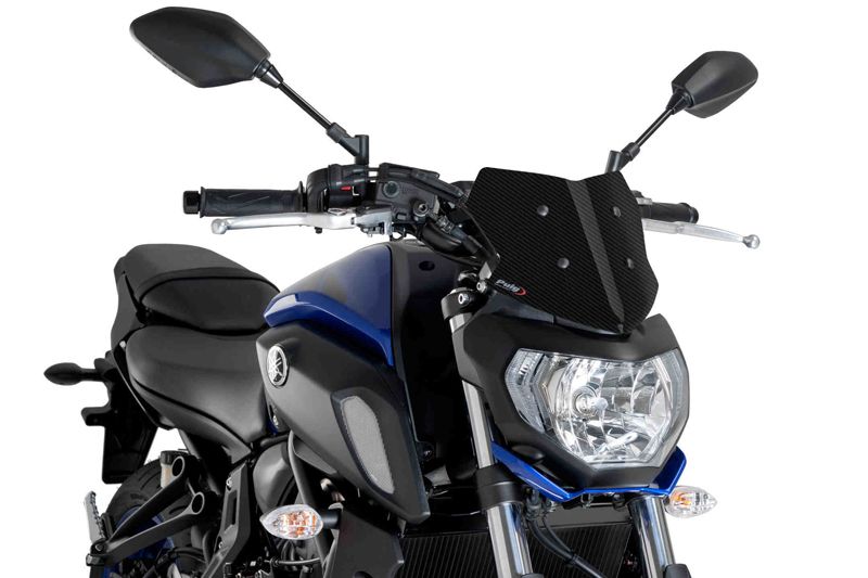 Puig 9666C NEW GENERATION SPORT [CARBON LOOK] YAMAHA MT-07 (18-20
