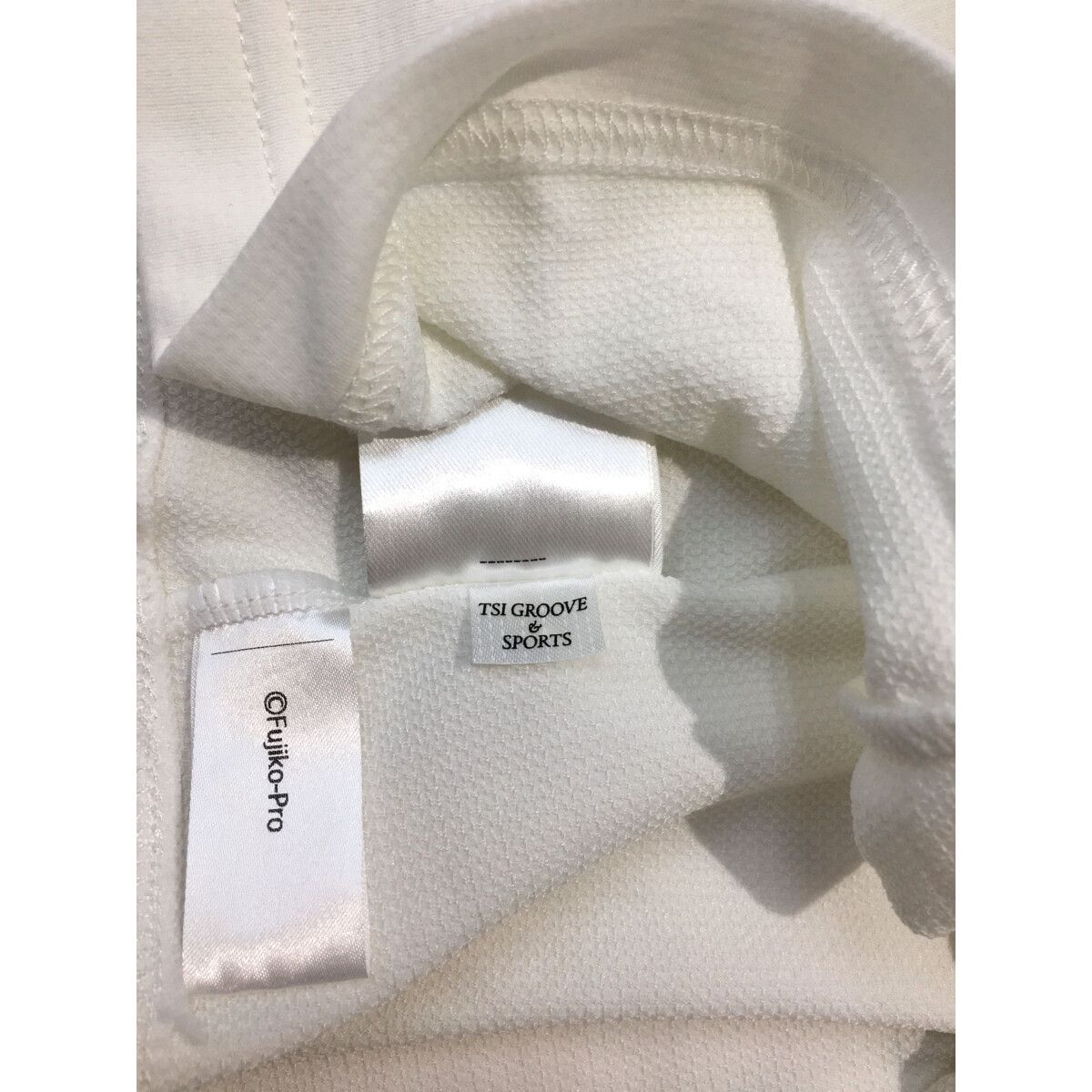 JACK BUNNY!! - coco 中古 ジャックバニー Jack Bunny!! レディース 半袖シャツ 1(M) 白 ホワイト モックネック ドラえもん 中古 レディース ジャックバニー Jack Bunny!! 半袖シャツ 1(M