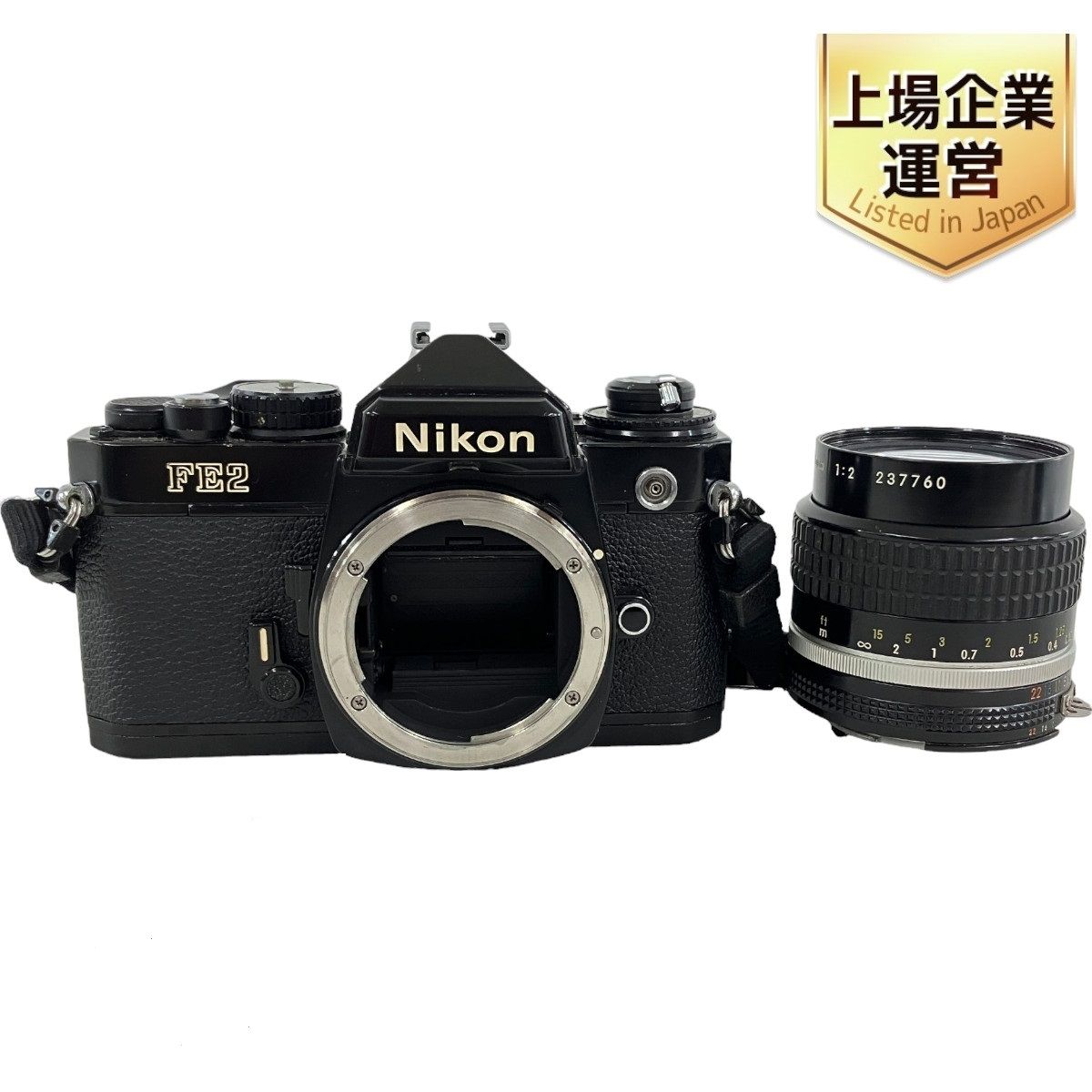 ニコン 【同梱歓迎】ジャンク■ニコン Nikon FE+28mm F3.5■FFF405