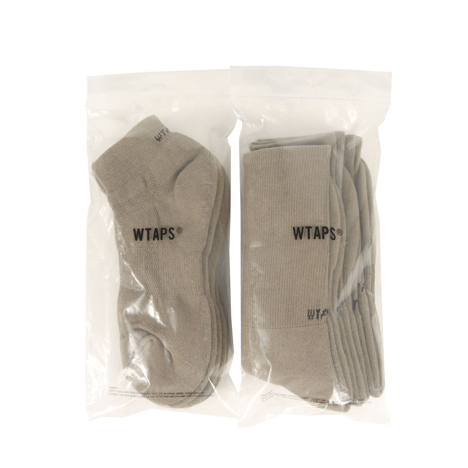 新品】WTAPS ダブルタップス 20SS ソックス / 靴下 3パック 2種