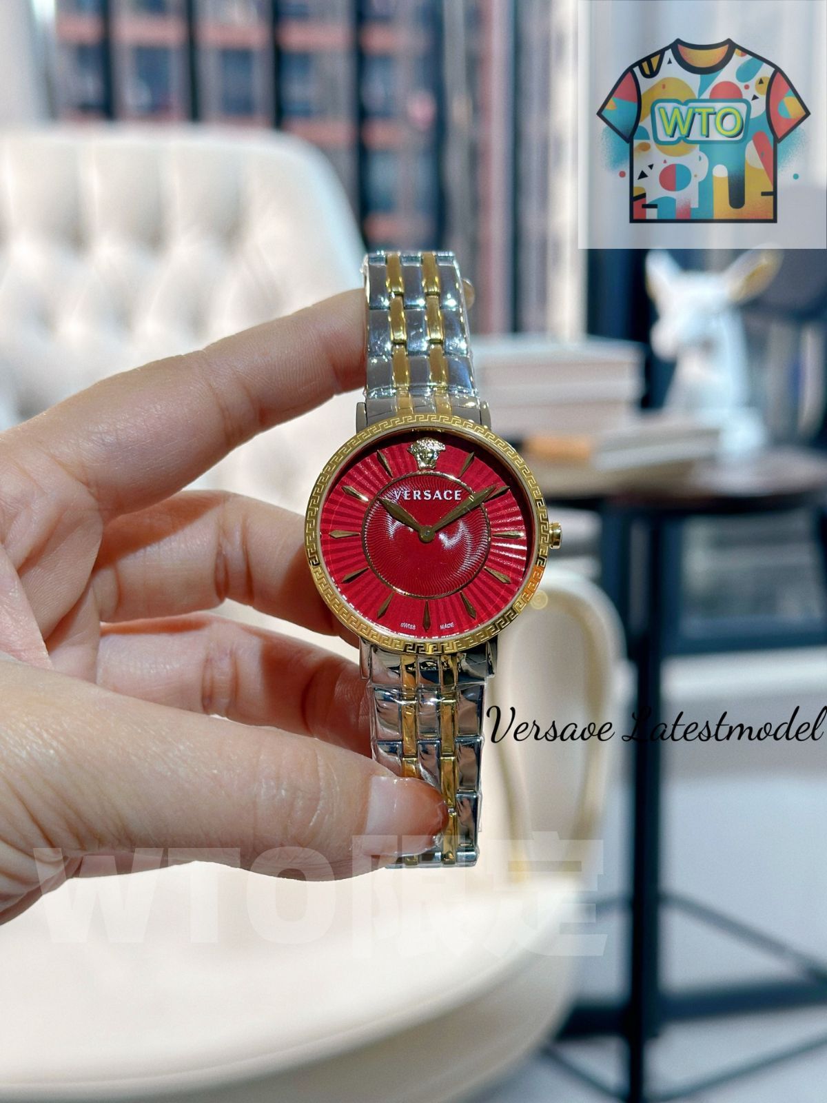 今日WTO】VERSACE GRECA CHIC Series Watch ヴェルサーチ-WTO