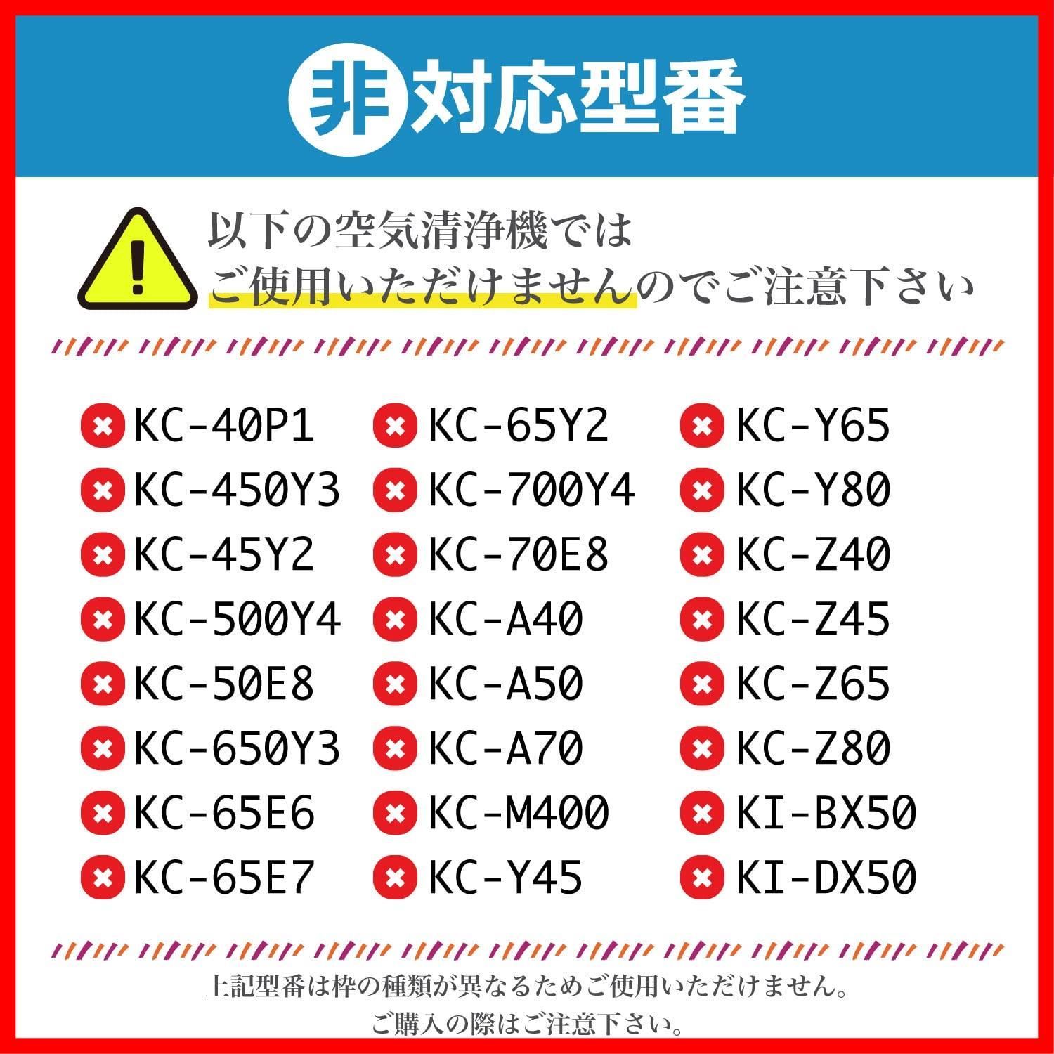 YUKI TRADING 加湿フィルター FZ-Y80MF(枠付き) / イオンカートリッジ FZ-AG01K1 FZY80MF シャープ と取付互換性のある加湿フィルター 空気清浄機用交換フィルター 互換フィルター FZ-Y80MF枠付き(2801380018 - メルカリ