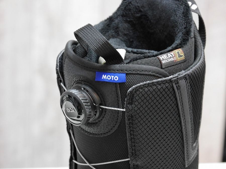 新生活応援!大特価? 26 BURTON MOTO BOA WIDE - 26.5 Black 保証付 スノーボード ブーツ ボア