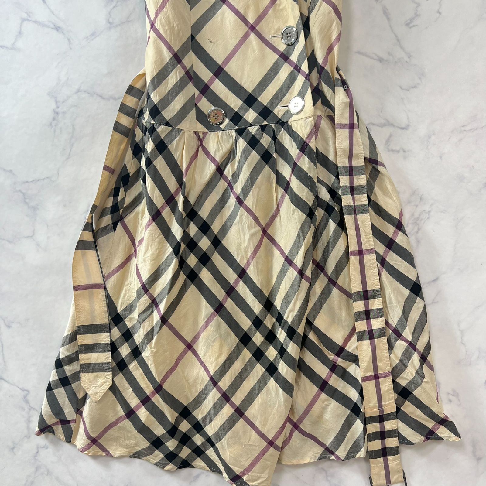 ベルト ラップワンピース