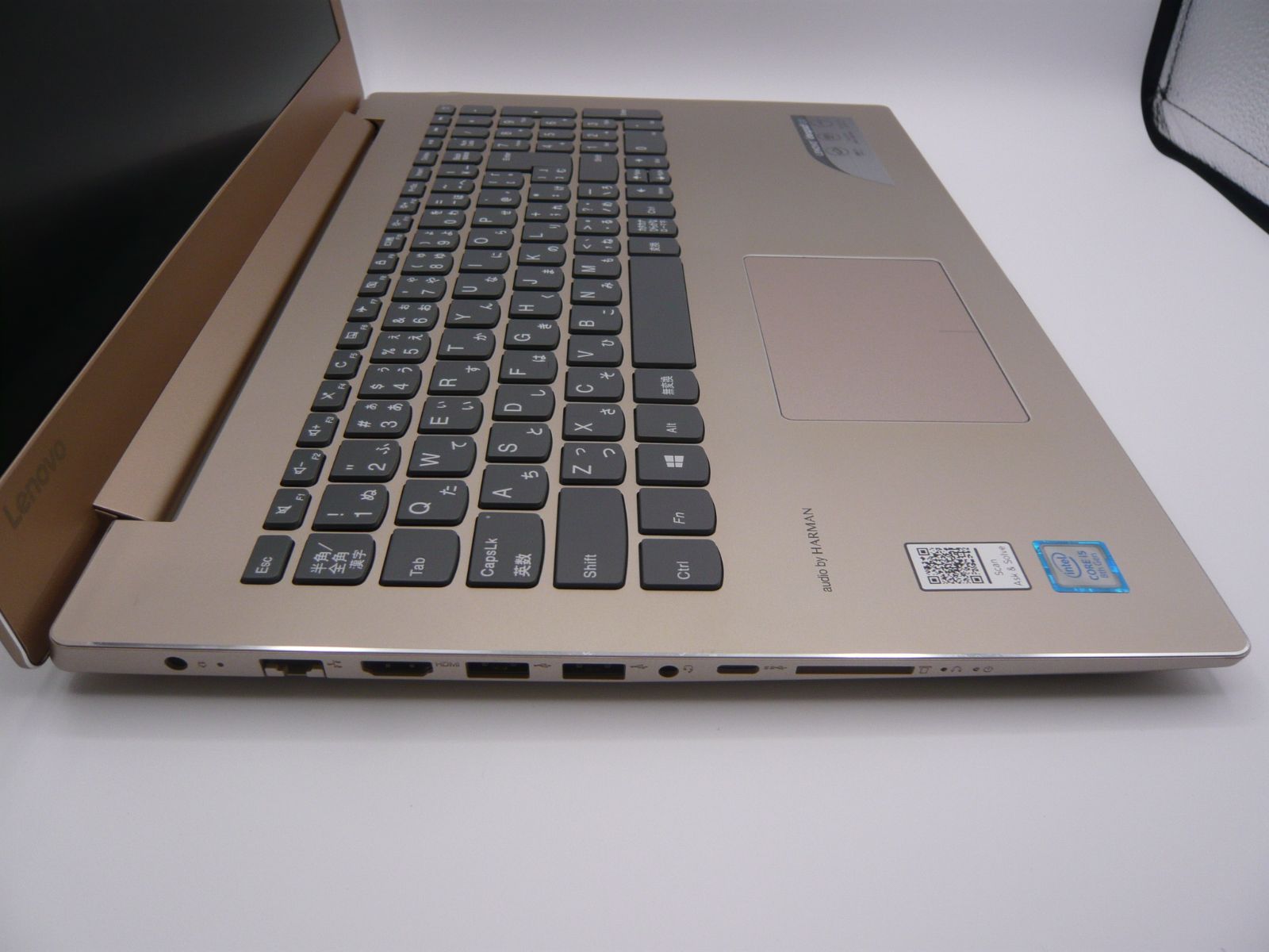 【極上品】☘レノボゴールデン☘8世代i5☘新品SSD512GB☘️ 高スペック＆希少色】レノボ・ゴールデン☆第8世代i5☆12GB☆新品