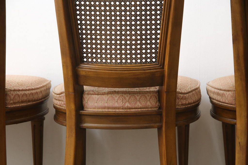 アメリカ　ドレクセルヘリテイジ社製　ダイニングチェア　アンティーク家具　当時物 楽天市場】【中古】 ダイニングチェア DREXEL HERITAGE ドレクセル