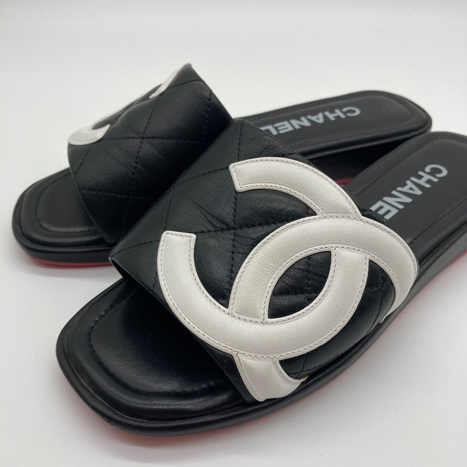 CHANEL シャネル パンプス カンボン マトラッセ ココマーク 【公式通販】