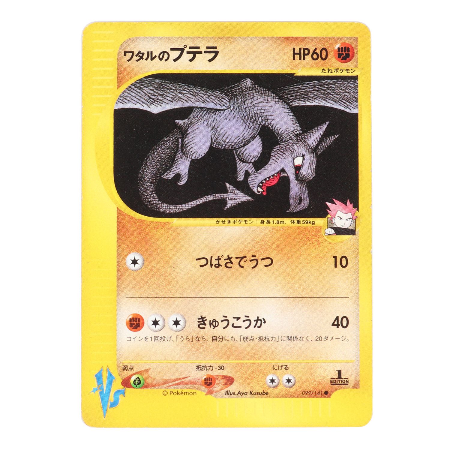 ポケモン - ポケモンカード　プテラ　ワタルのプテラ ネコポス】ワタルのプテラ ポケモンカード☆VS 第2弾