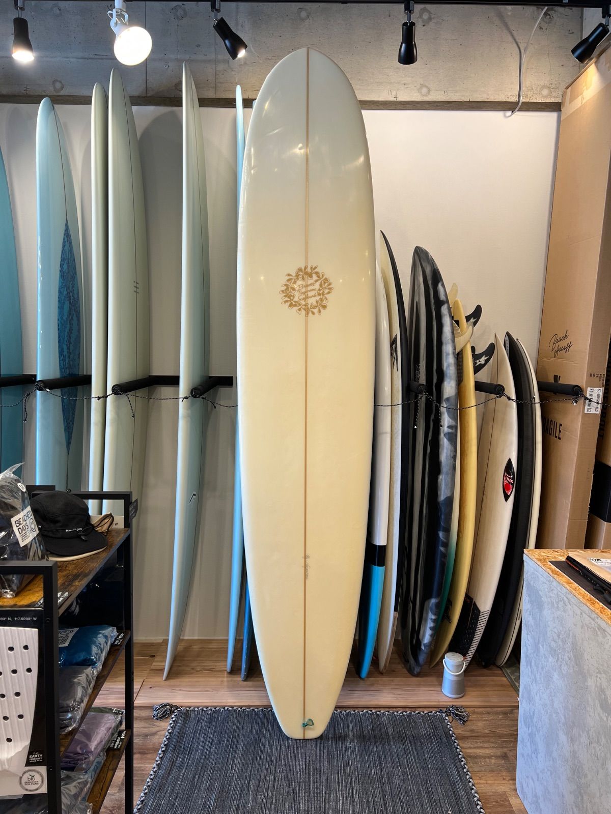 美品！超希少！！　本人シェープ　DICK BREWER　 ロングボード９’０” DICK BREWER LONG 9'1