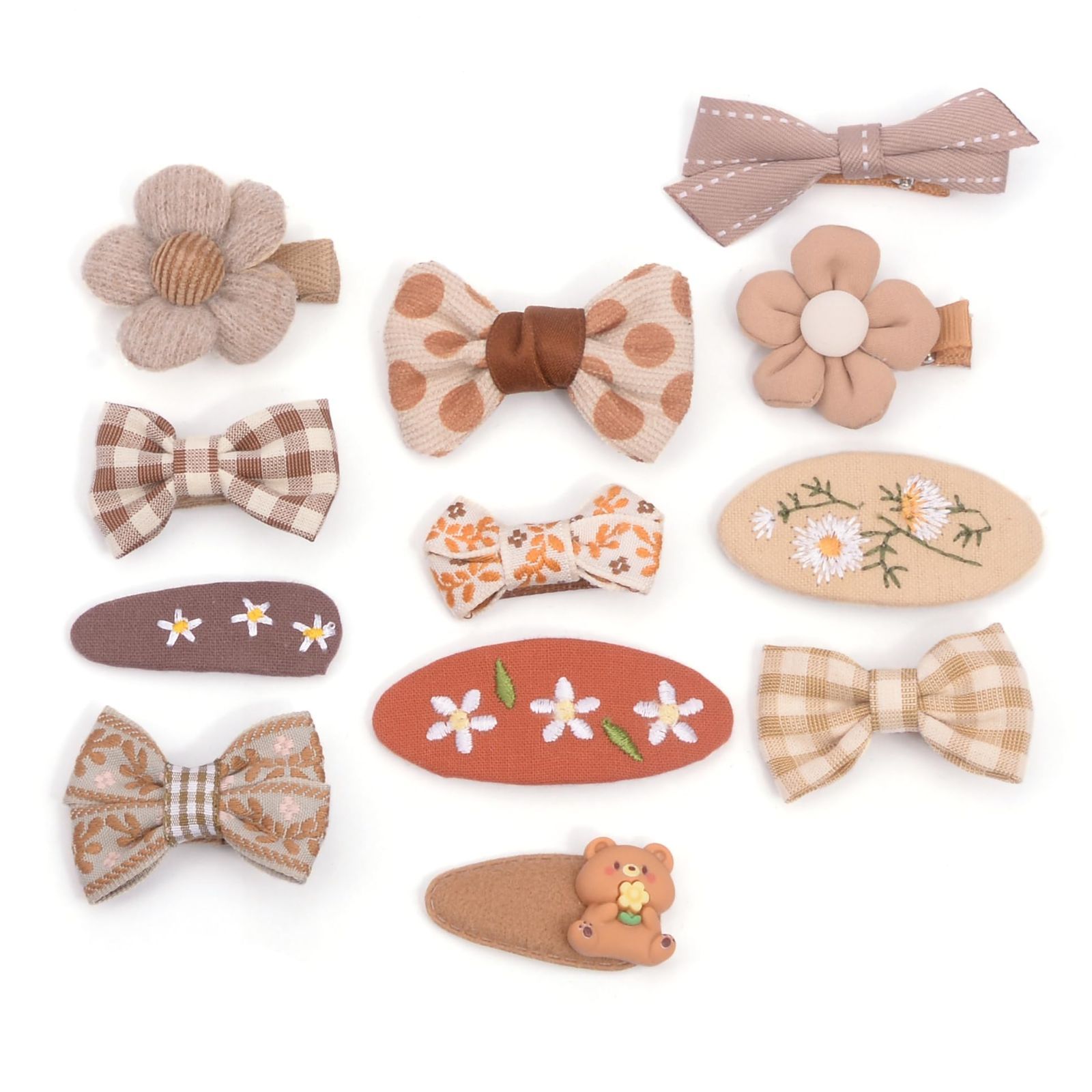 ꫛꫀꪝ【ほっぺアニマル】ベビーヘアクリップ　キッズヘアクリップ　ヘアピン Amazon.co.jp 人気ギフトランキング: ベビー女児用ヘアクリップ