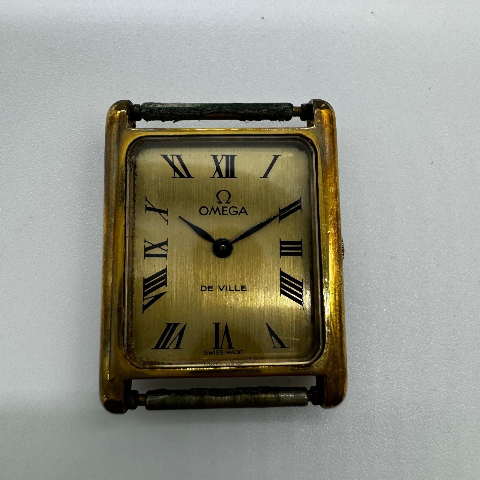 オメガ 　手巻き時計　ケースのみ　不動品　※腐食あり【B24082785】　＃1