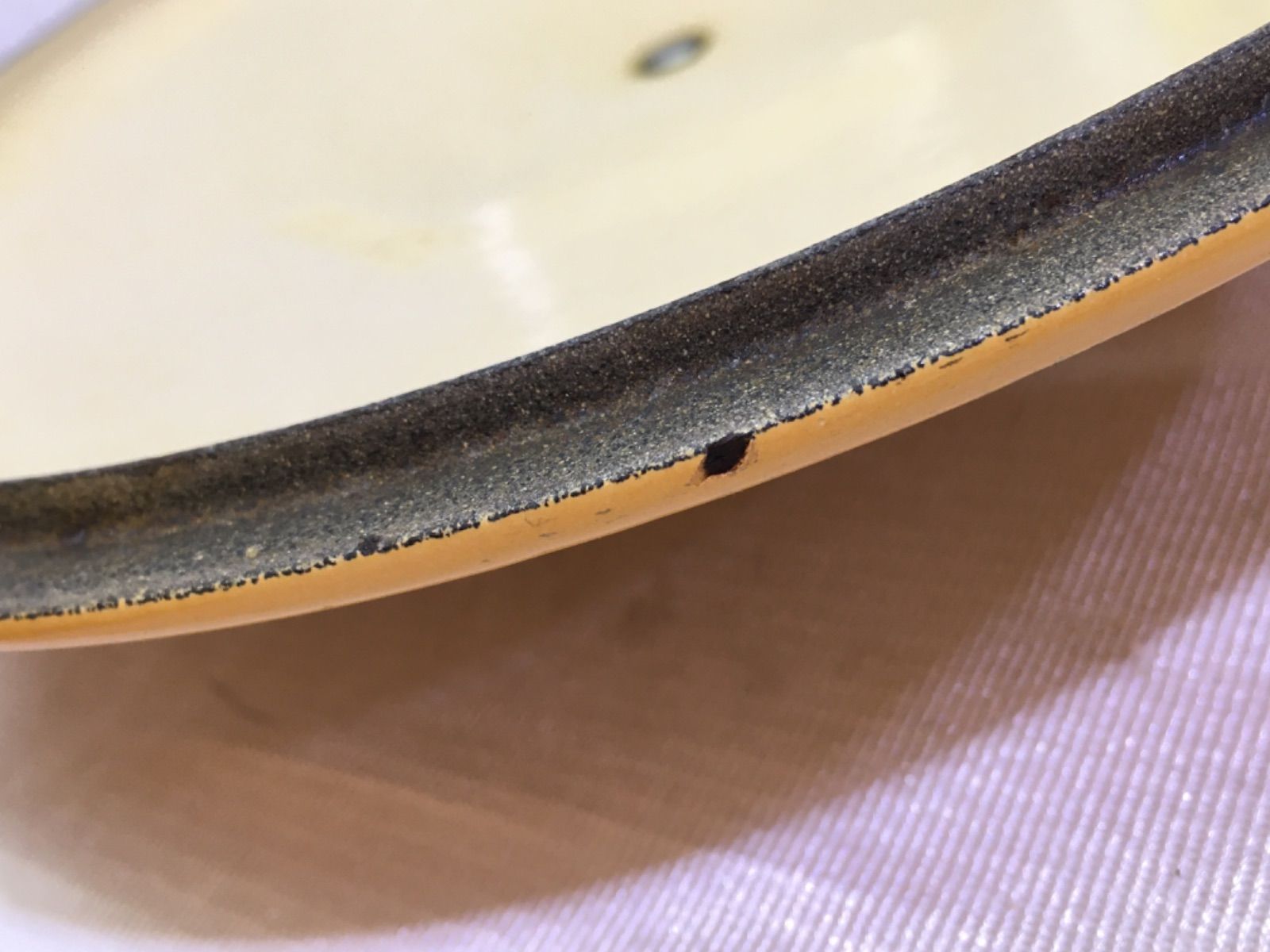 LE CREUSET ル・クルーゼ ココットロンド 両手鍋 24cm イエロー