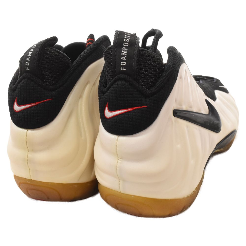 NIKE ナイキ 【鑑賞用 1997年製】Air Foamposite Pro Pearl エアフォームポジット プロ パール ハイカットスニーカー ブラック/ホワイト US8.5/26.5cm 830027-101 NIKE (ナイキ) 【鑑賞用 1997年製】Air Foamposite Pro Pearl エア