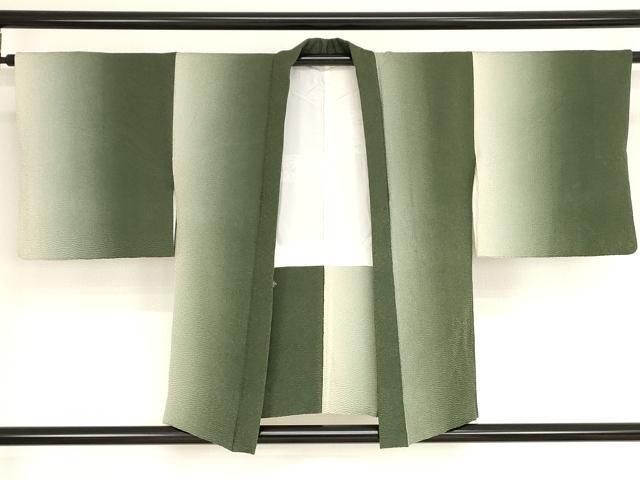 平和屋着物羽織　霞文　暈し染め　正絹　逸品　AAAN0504bw