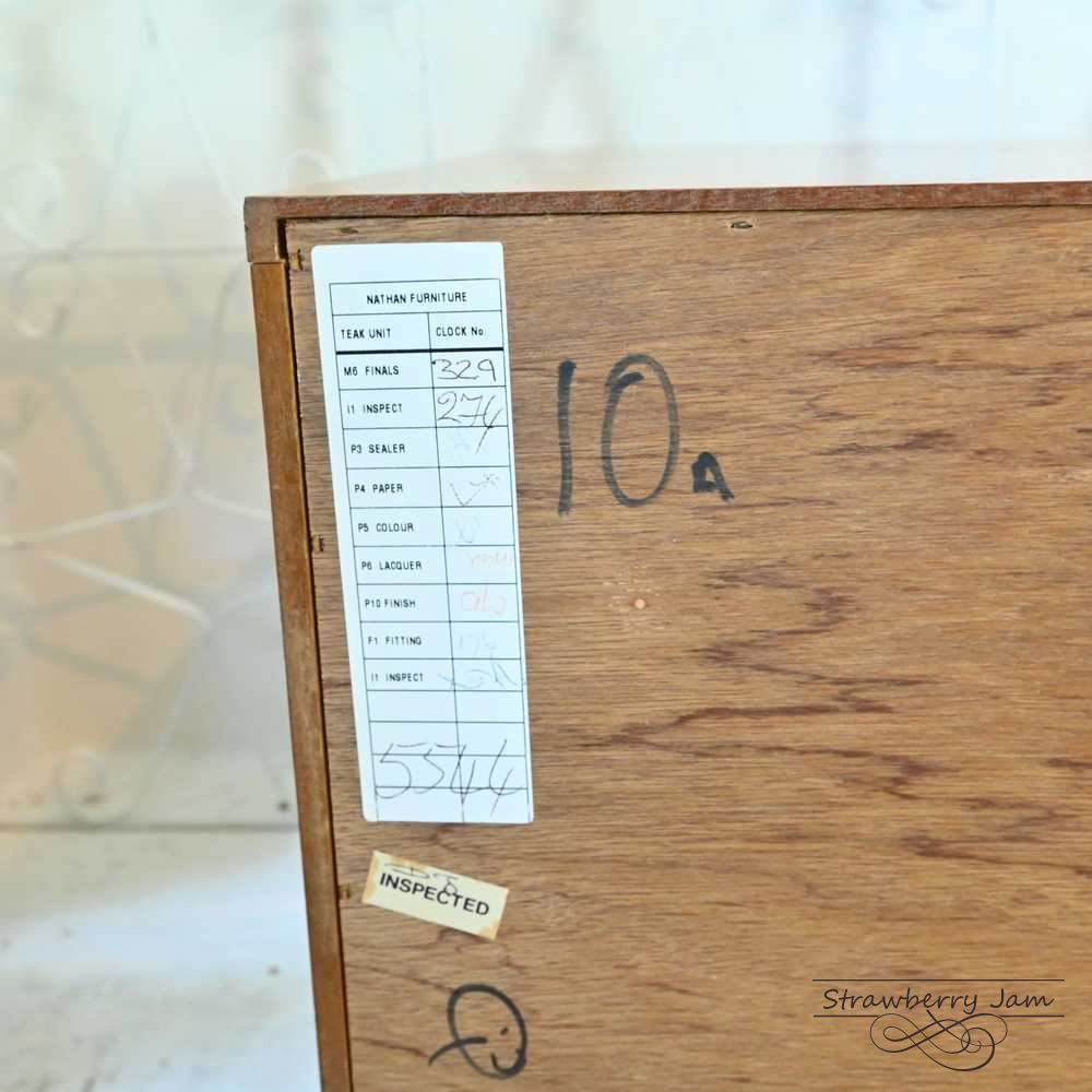 L3705-302 英国ヴィンテージ ネイサン Nathan サイドボード テレビ台