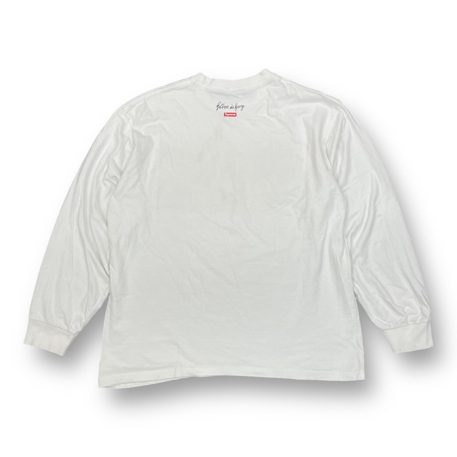 SUPREME × GILBERT&GEORGE 19SS DEATH AFTER LIFE L/S Tee デス 