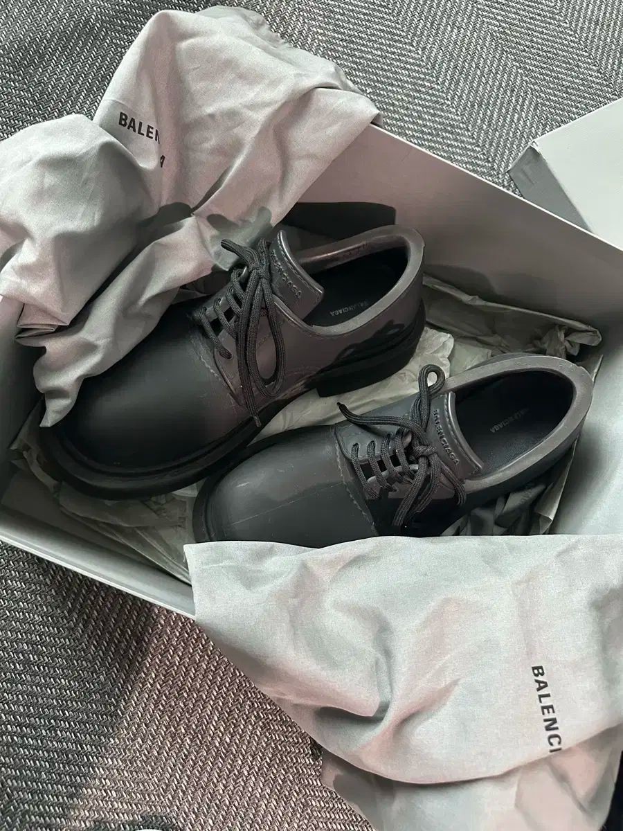 41 BALENCIAGA(バレンシアガ) ステロイド ダービー 黒 - メルカリ