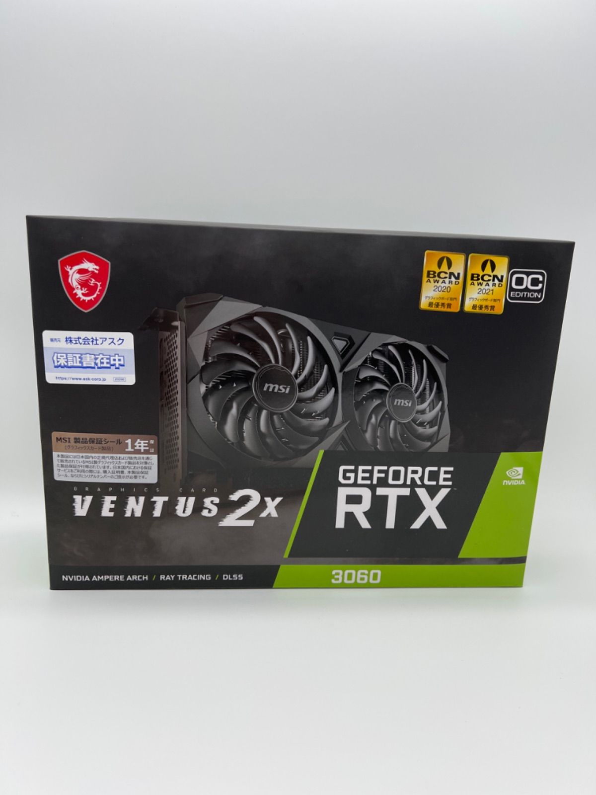 MSI GeForce RTX 3060 VENTUS 2X 12G OC - メルカリ