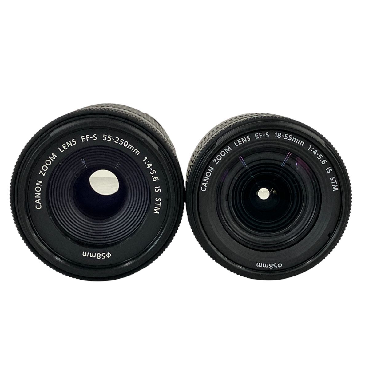 55-250mm 18-55mm