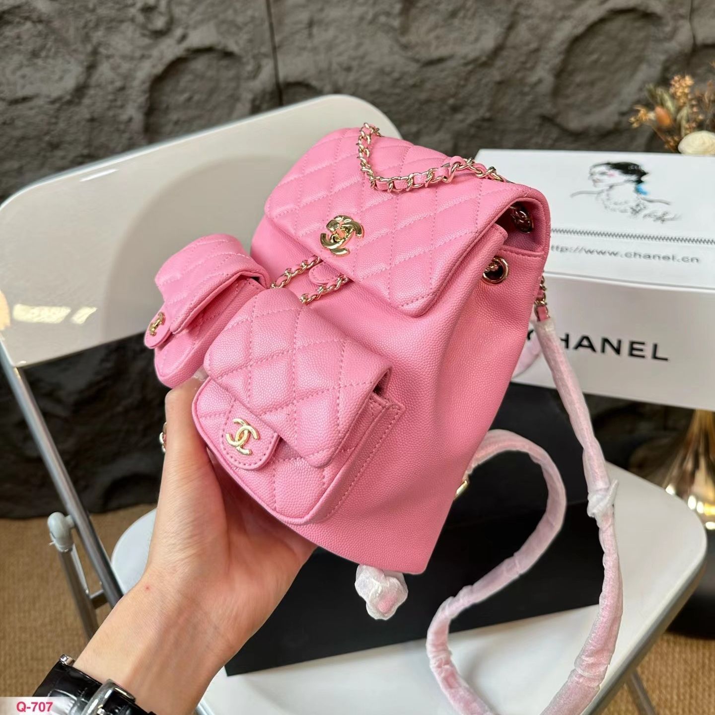 ☆送料無料CHANEL シャネル マトラッセ リュック - メルカリ