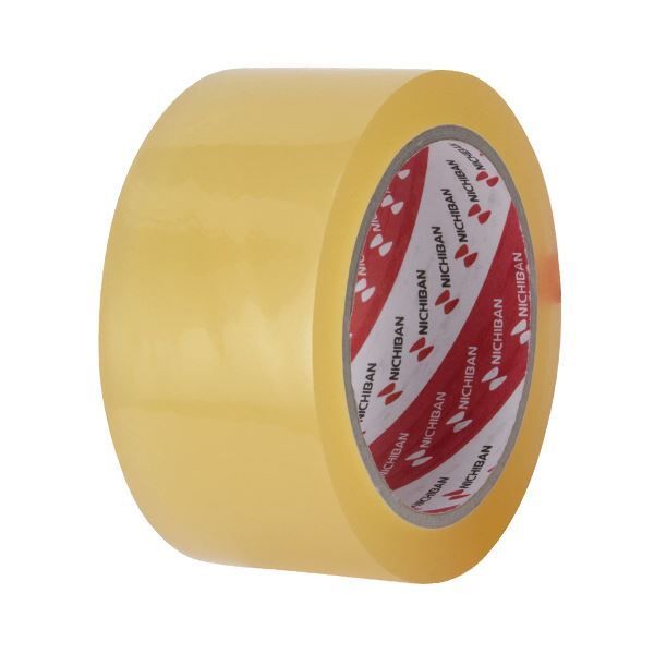 まとめ ニチバン カートンテープNo.640-PF 50mm×50m 透明 640PF-50 1巻 ×30セット